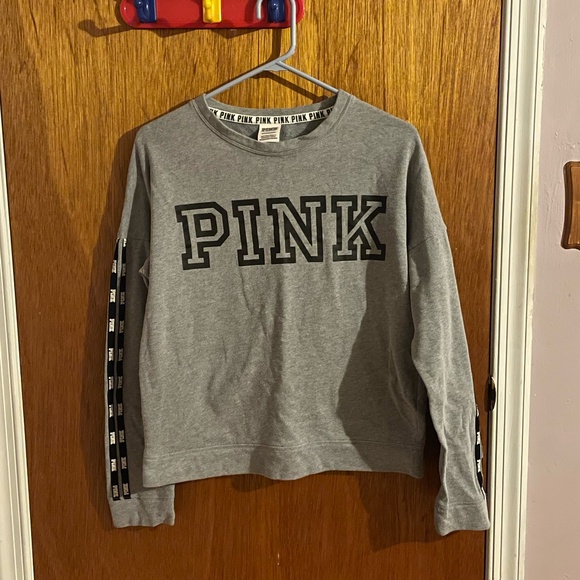 VS Pink grey sweatshirt - Picture 1 of 6